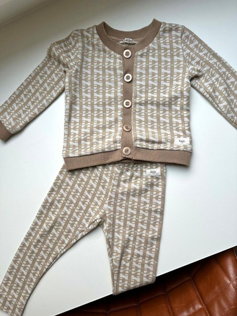 Setje Bajé Studio broekje vest nieuwstaat mt 92 98 2-3 jaar, Ophalen of Verzenden, Zo goed als nieuw, Bajé Studio, Jongen of Meisje