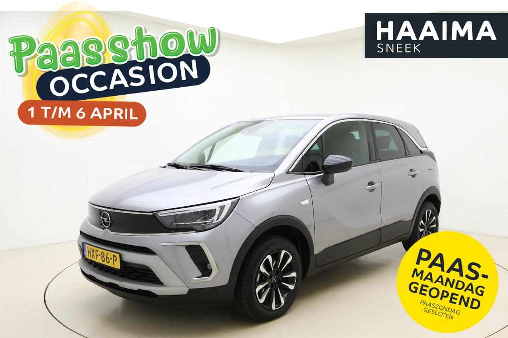 Opel Crossland 1.2 Turbo Elegance 130pk | Automaat | Navigat, Gebruikt, Euro 6, 1199 cc, Bedrijf