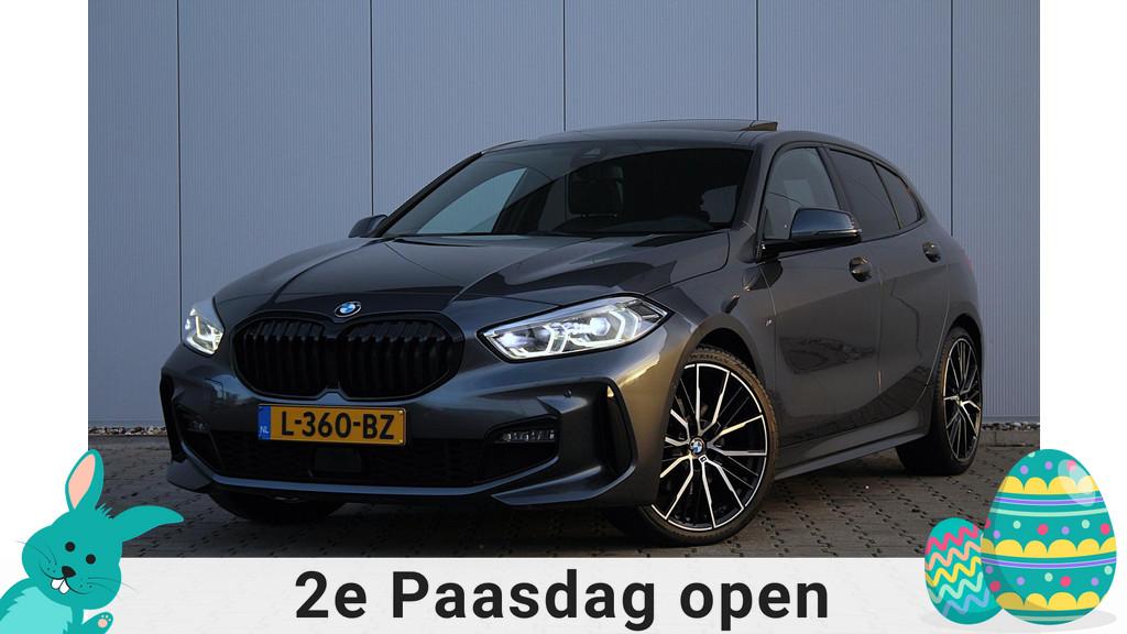 BMW 1-serie 118i High Executive M-Sport | Panoramadak | Harm, 136 pk, Gebruikt, Bedrijf, 3 cilinders