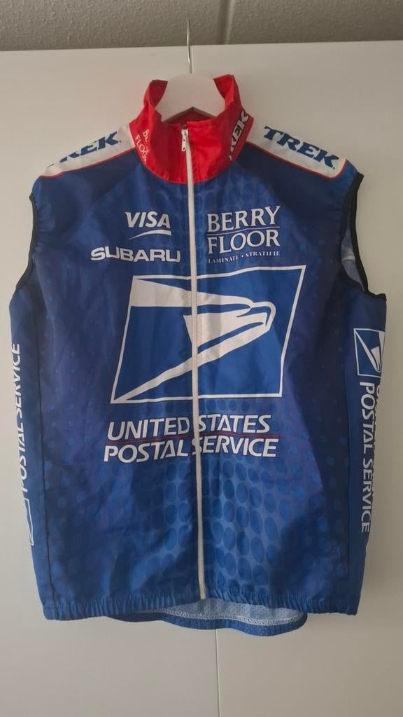 US Postal Cycling Team Windstopper 2001 - Maat M, Ophalen of Verzenden, Zo goed als nieuw, Bovenkleding, Heren