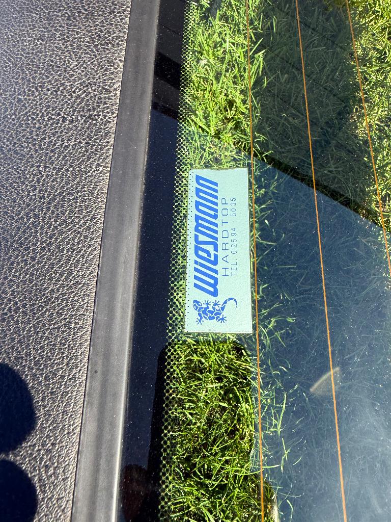 BMW E30 Hardtop Wiesmann zwart, Auto-onderdelen, Carrosserie en Plaatwerk, Ophalen, Nieuw, BMW, Achterklep