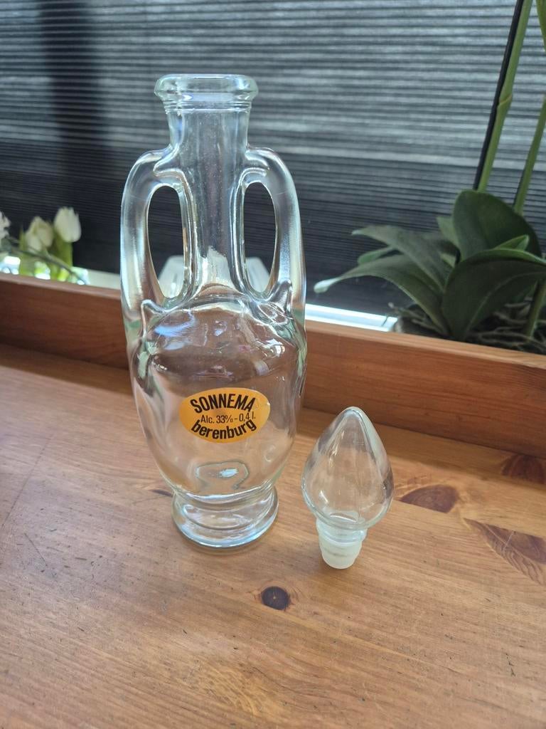 Sonnema berenburg fles, Verzamelen, Glas en Borrelglaasjes, Ophalen of Verzenden