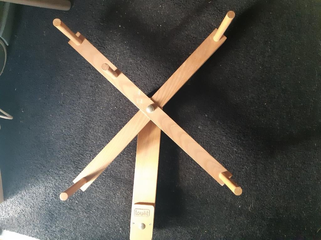 Molenhaspel wolwinder, Hobby en Vrije tijd, Spinnewielen en Spinnen, Ophalen, Spinnewiel