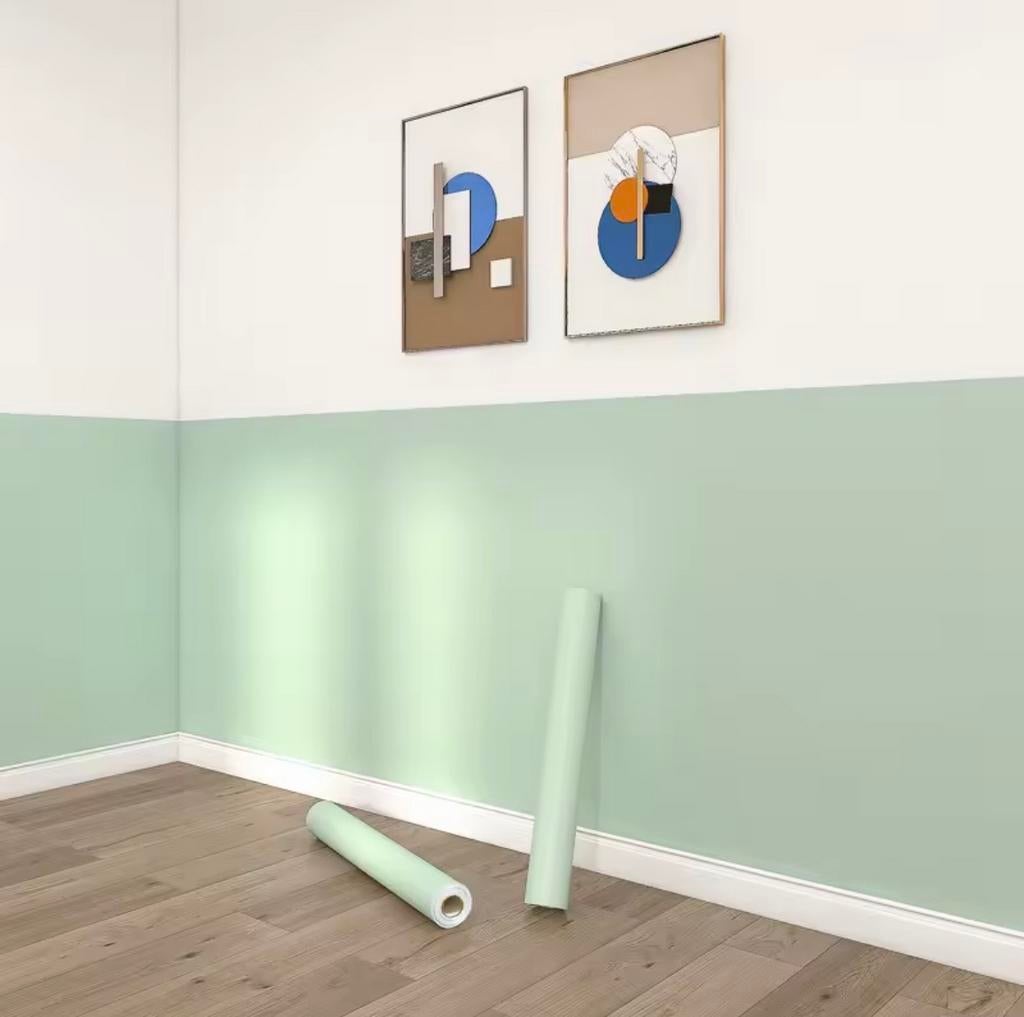 Vinyl wrap licht groen - Zelfklevende folie 10 meter x 60 cm, Ophalen of Verzenden, Minder dan 10 m², Groen