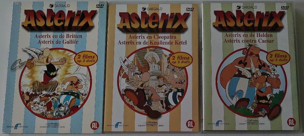Dvd *** ASTERIX & OBELIX *** Complete Serie Deel 1 t/m 6, Cd's en Dvd's, Dvd's | Tekenfilms en Animatie, Zo goed als nieuw, Europees