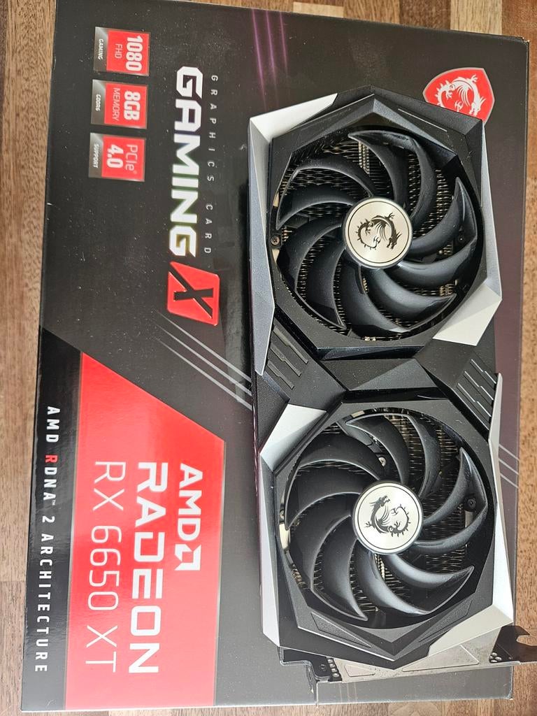 AMD Radeon RX 6650 XT videokaart, Ophalen of Verzenden, Zo goed als nieuw, GDDR6, PCI-Express 4