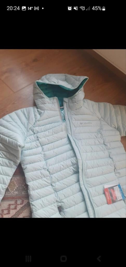 Columbia donsjas Mid length  dames L/40, Kleding | Dames, Jassen | Winter, Ophalen of Verzenden