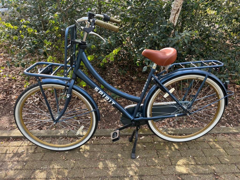 Mooie jeans blauwe transportfiets zgan, Overige merken, Versnellingen, Ophalen of Verzenden, Zo goed als nieuw