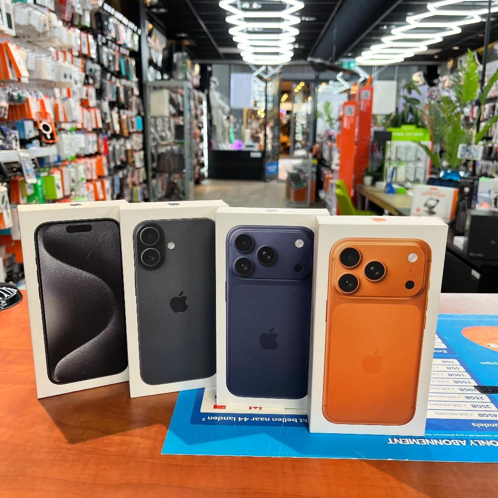 iPhone 15Pro/17/17 Pro, Telecommunicatie, Mobiele telefoons | Apple iPhone, Ophalen, 128 GB, Overige modellen, Zwart