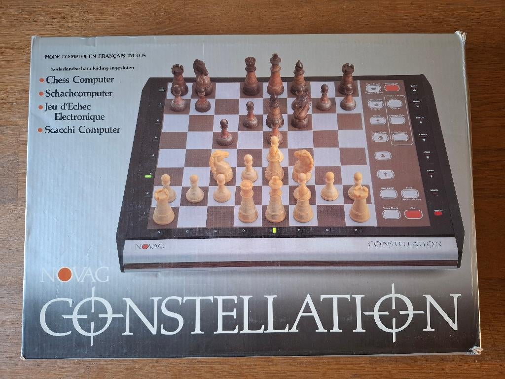 Vintage Novag Constellation schaakcomputer (niet compleet), Ophalen of Verzenden, Gebruikt