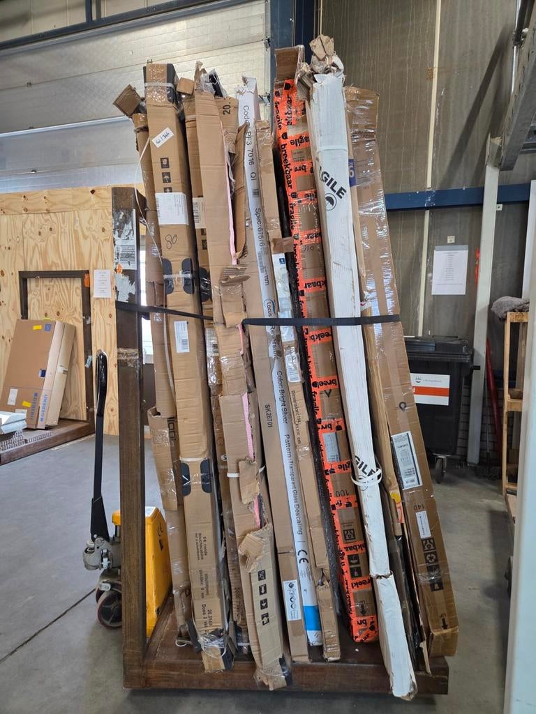 Gratis glas delen douchecabines en deuren, Ophalen, 100 cm of meer, 60 cm of meer, Doos