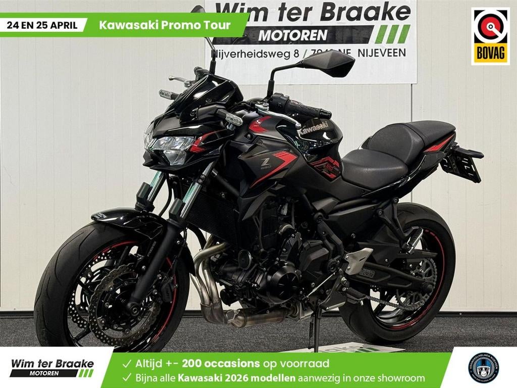 Kawasaki Z 650 ABS (bj 2023) 10,436 km, 2 cilinders, Bedrijf, Onbekend, KAWASAKI