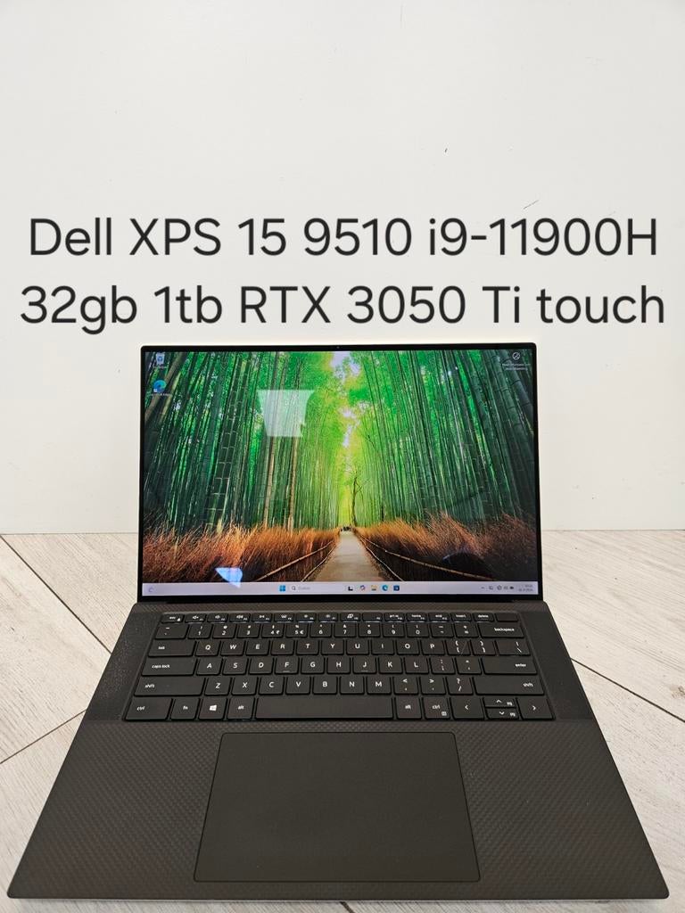 Zeer nette Dell XPS 15 9510 i9-11900H 32gb 1tb RTX 3050 Ti, EenvoudPc B.V., Ophalen of Verzenden, Met videokaart, Dell XPS 15 9510