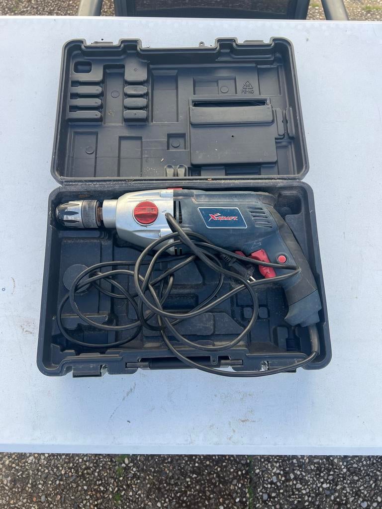 X Kraft boorhamer - Krachtige klopboor voor diverse klussen, Ophalen, Boor- en/of Breekhamer, Klopboormechanisme, Gebruikt