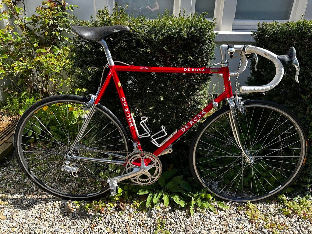 De Rosa Columbus SLX vintage racefiets – Campagnolo - 60cm, Fietsen en Brommers, Fietsen | Racefietsen, Gebruikt, Heren, Overige merken
