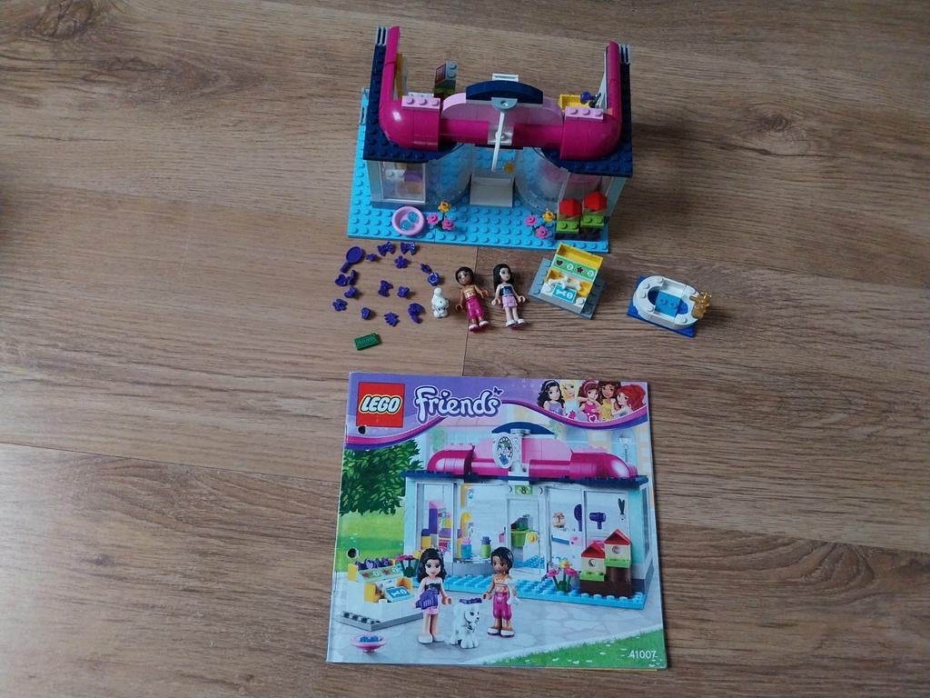 lego friends 41007 dierenkliniek, Ophalen of Verzenden, Zo goed als nieuw