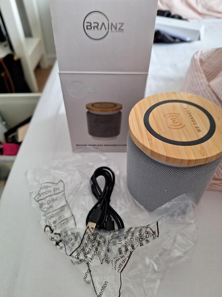 Brainz draadloze speaker, Audio, Tv en Foto, Luidsprekers, Ophalen of Verzenden, Zo goed als nieuw, Overige typen, Overige merken