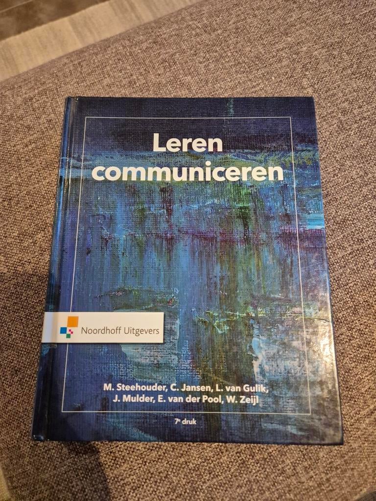 Leren communiceren (studieboek), Diverse auteurs, Zo goed als nieuw, Alpha, HBO