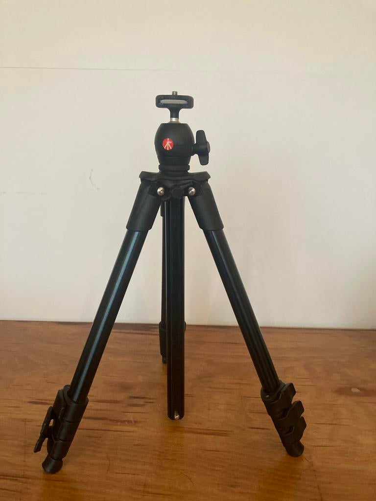 Manfrotto Compact Light Statief - Gebruikt, Ophalen, Gebruikt, Driepoot, 150 tot 175 cm