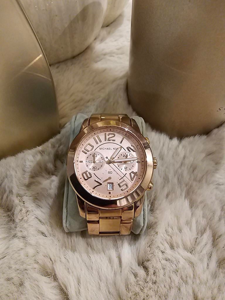 Michael Kors Rosé Dameshorloge, Overige merken, Staal, Gebruikt, Staal