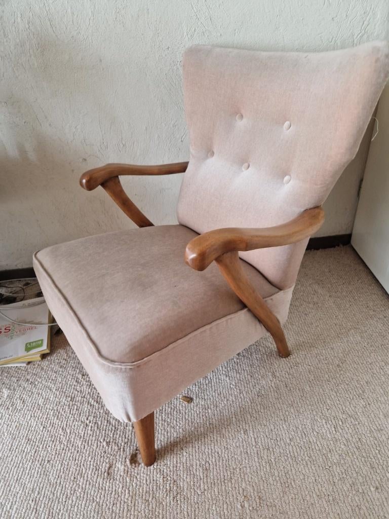 LOUNGE CHAIR by A.A patijn / zijlstra 1950s, Ophalen
