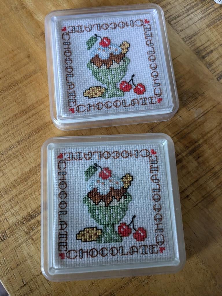 Handgemaakte onderzetters, Ophalen of Verzenden, Nieuw, Glas of Kopje