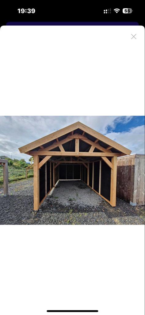 Garage/Overkapping - Veelzijdig en Praktisch!, Ophalen, Nieuw, Carport