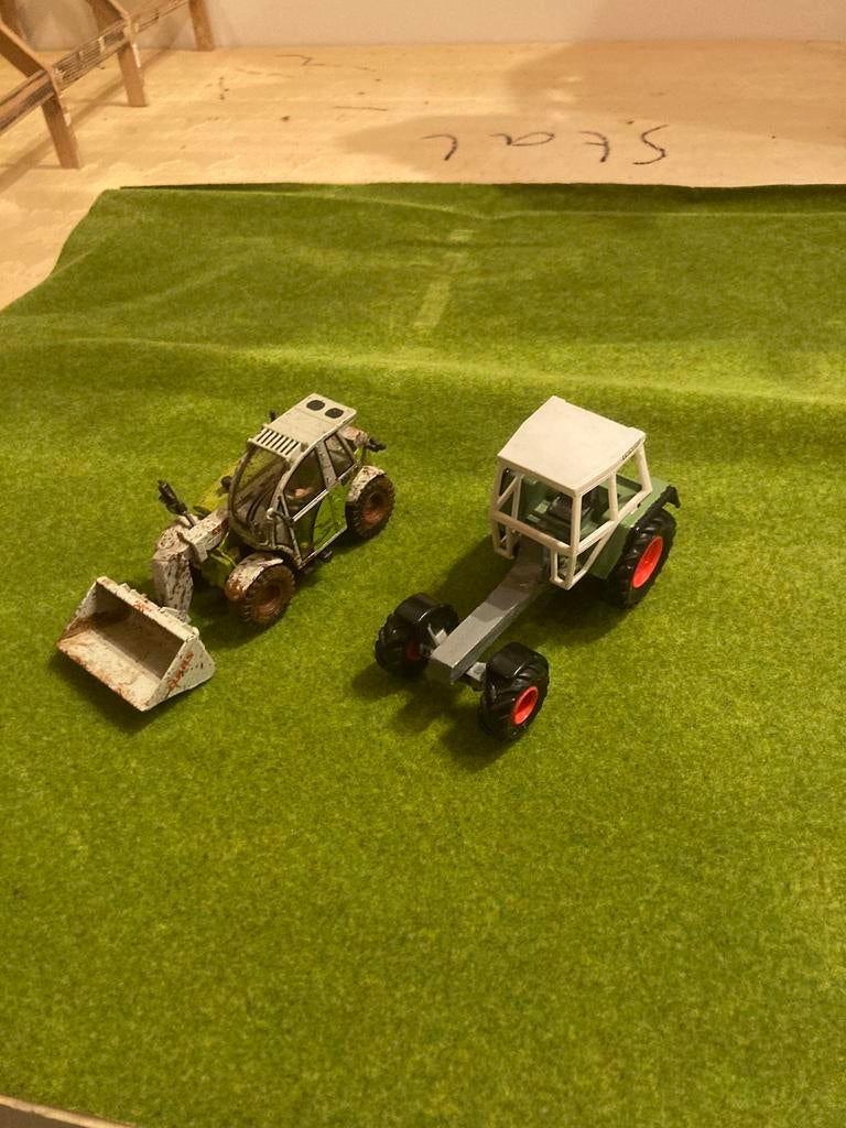 Siku trekker en verreiker, Ophalen of Verzenden, Zo goed als nieuw, Tractor of Landbouw, SIKU