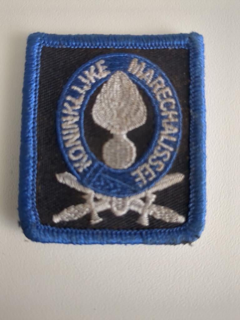 Borstembleem KMar, marechaussee, Verzamelen, Ophalen of Verzenden, Marechaussee, Nederland, Embleem of Badge