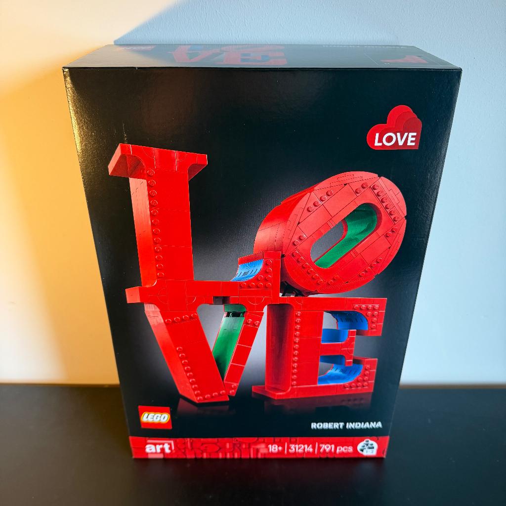 ️ Te Koop: LEGO Art 31214 – LOVE (791 stukjes), Ophalen of Verzenden, Nieuw, Complete set, Lego