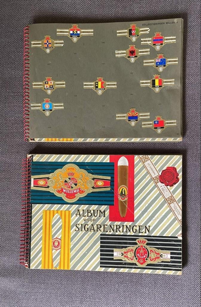 Verzamelboeken sigarenbandjes, Ophalen of Verzenden, Gebruikt, Sigarenbandjes