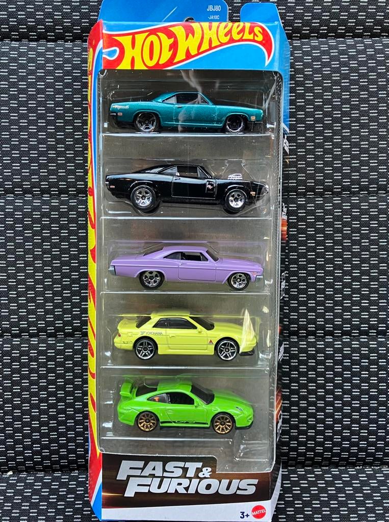 Hot Wheels 5-pack Fast & Furious Hotwheels 2025, Ophalen of Verzenden, Nieuw, Auto