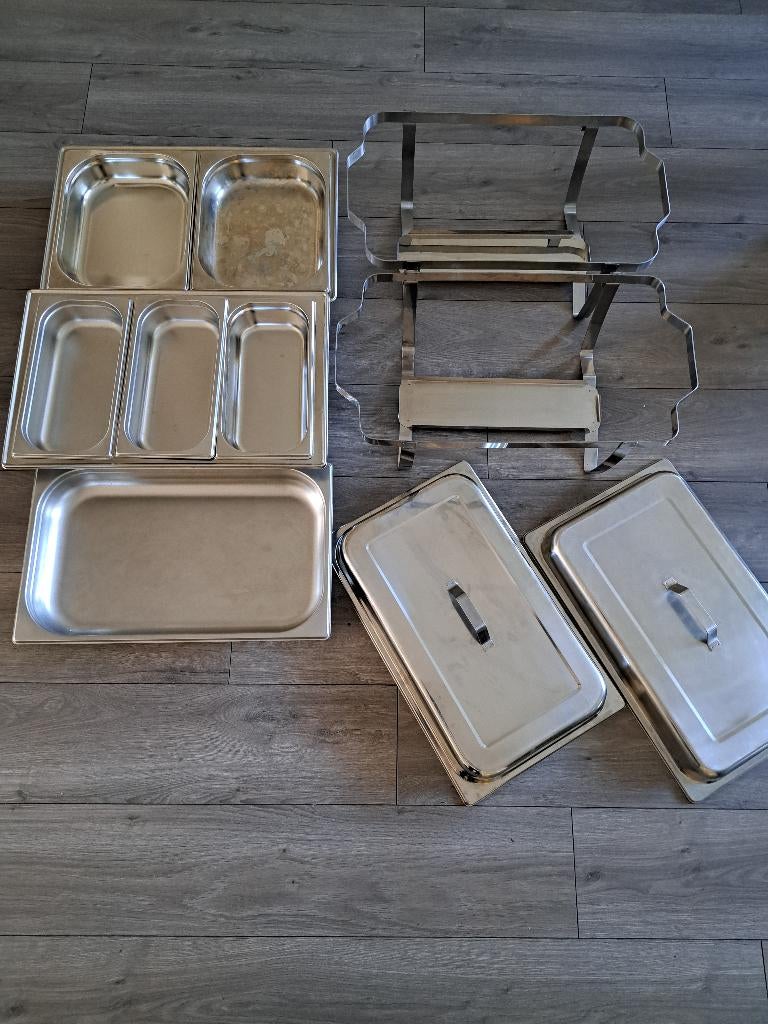 Chafing dish [TE HUUR], Ophalen, Zo goed als nieuw