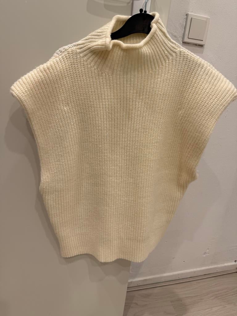 Loavies wollen top maat S, Ophalen of Verzenden, Zo goed als nieuw, Maat 36 (S), Wit