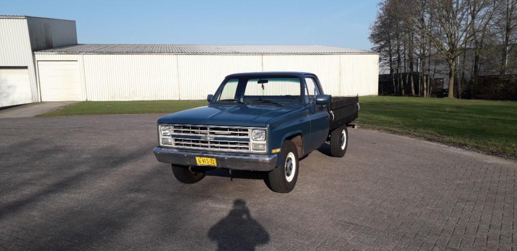 Chevrolet C20 5.7 V8 Oldtimer Pick-up 1985 Pickup Farmtruck, Automaat, Achterwielaandrijving, Overige carrosserieën, Chevrolet