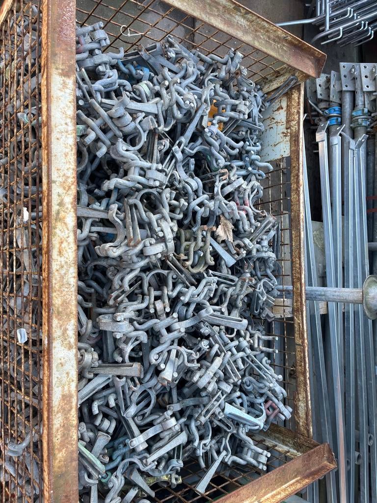 Kruiskoppeling Steigerbuizen met vaste spie, Doe-het-zelf en Verbouw, Metalen, Ophalen, Gebruikt, Rvwerkt@gmail.com, RV werkt