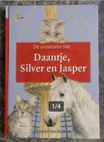 de avonturen van Daantje Silver en Jasper - M van der Wart, Ophalen of Verzenden, Zo goed als nieuw