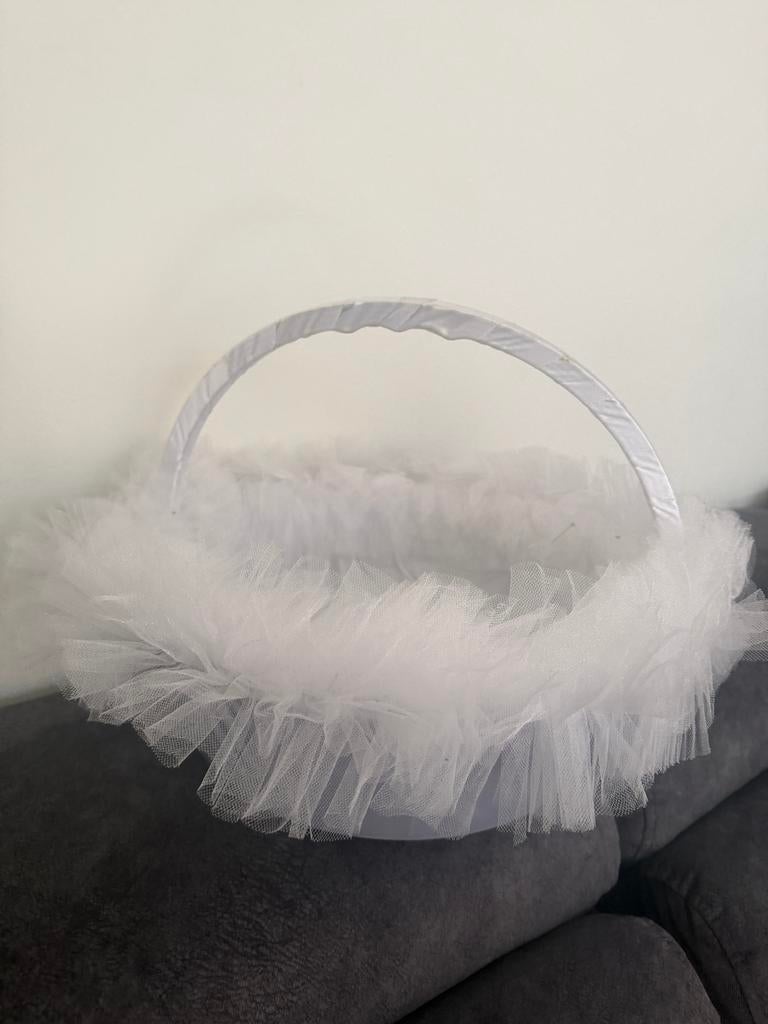 trouwfeest accessoires, Kleding | Dames, Trouwkleding en Trouwaccessoires, Ophalen, Zo goed als nieuw, Wit, Accessoires