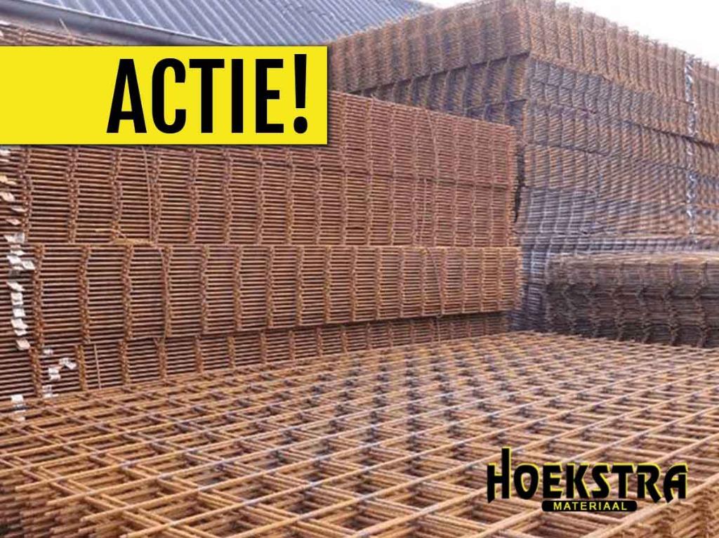 Betonnet | Bouwstaalmat | Ø5mm en Ø8mm | ACTIE | €€€€, Doe-het-zelf en Verbouw, Metalen, Ophalen, Nieuw