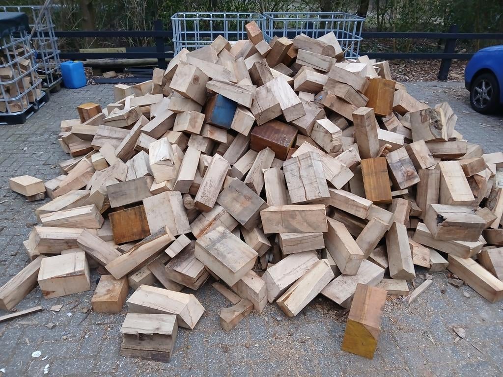 Brandhout,  mix van eiken en beuken, Minder dan 3 m³, Ophalen of Verzenden