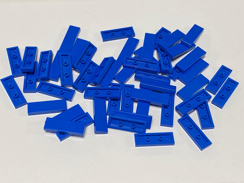 Partij nieuwe 50x 1x3 Lego tegels (diverse kleuren), Ophalen of Verzenden, Nieuw, Losse stenen, Lego