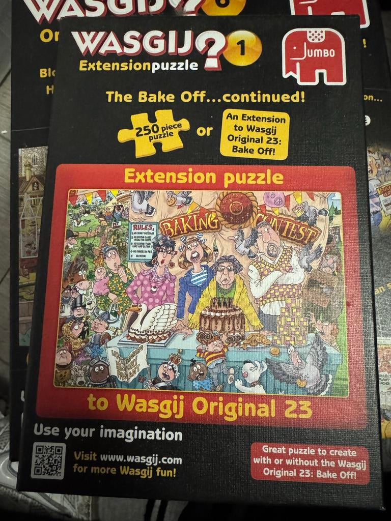 Wasgij Original 23: The Bake Off...continued! - 250 stukjes, Ophalen of Verzenden, Minder dan 500 stukjes, Zo goed als nieuw, Legpuzzel