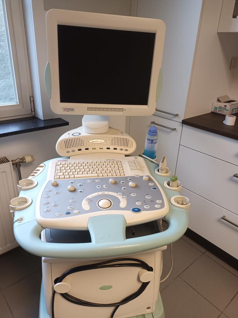 Esaote Mylab50 xvision 2009 met 2 sondes echo apparaat, Diversen, Verpleegmiddelen, Ophalen of Verzenden, Gebruikt