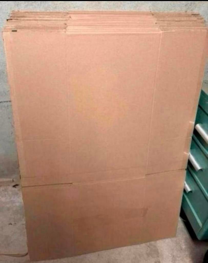 Verhuisdozen 25 stuks, Doe-het-zelf en Verbouw, Kratten en Dozen, Ophalen, 50 tot 75 cm, Minder dan 40 cm, 35 tot 50 cm