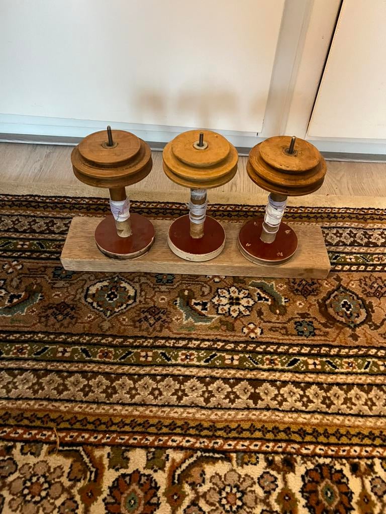 Klossen voor het spinnenwiel, Ophalen of Verzenden, Spinnewiel