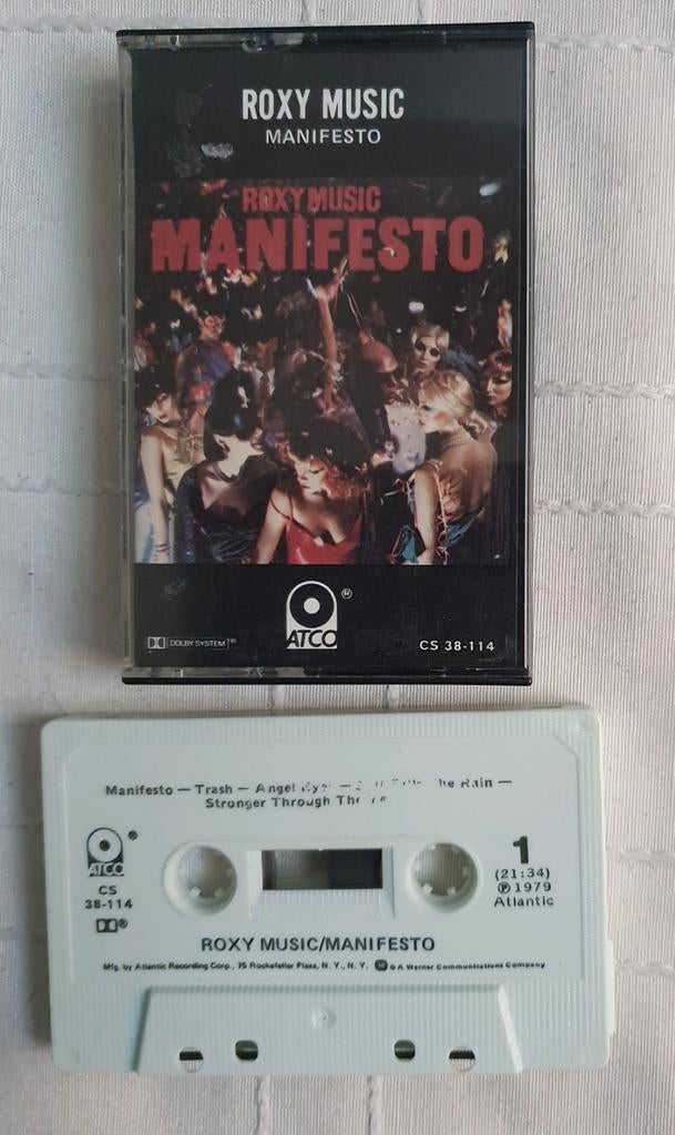 Roxy Music - Manifesto, Verzenden, Pop, 1 bandje, Voorbespeeld