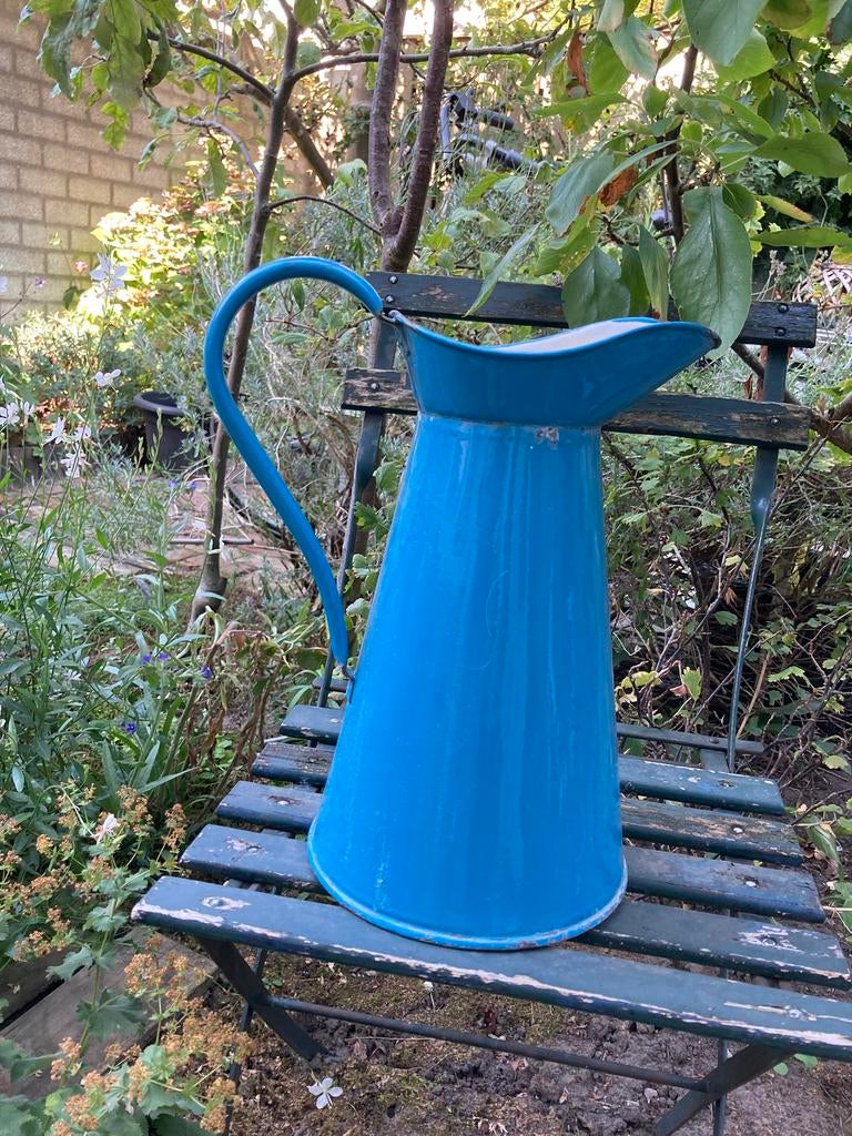 Emaille oude kan, Antiek en Kunst, Curiosa en Brocante, Ophalen of Verzenden