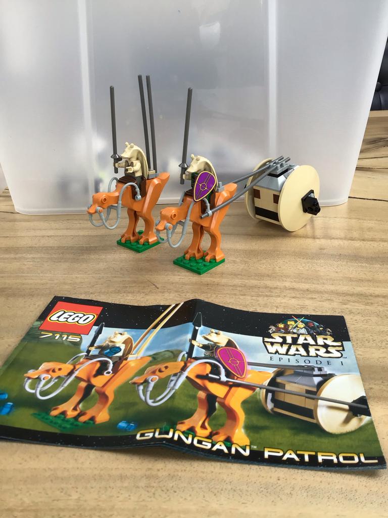 LEGO Star Wars Gungan Patrol 7115, Kinderen en Baby's, Speelgoed | Duplo en Lego, Ophalen of Verzenden, Zo goed als nieuw, Lego