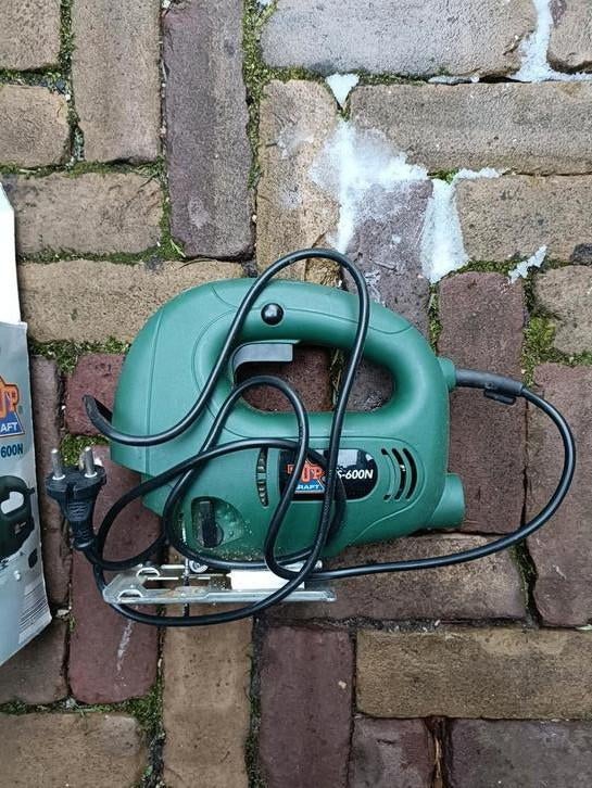 Topcraft decoupeerzaag, Ophalen, Gebruikt