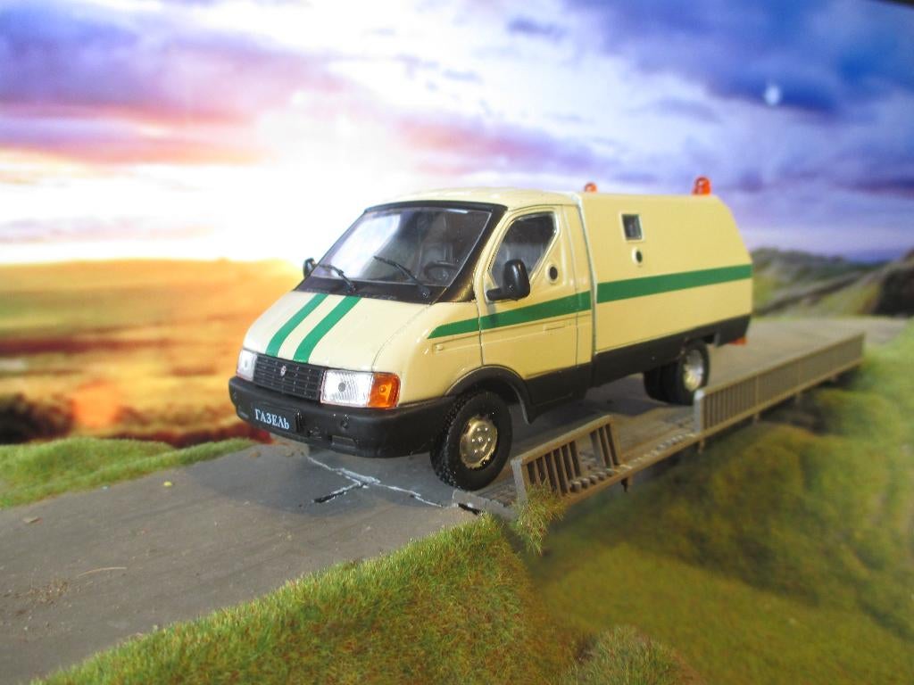 1/43 GAZ 3302 Ratnik Waardetransport - DeAgostini, Hobby en Vrije tijd, Modelauto's | 1:43, Ophalen of Verzenden, Nieuw, Auto